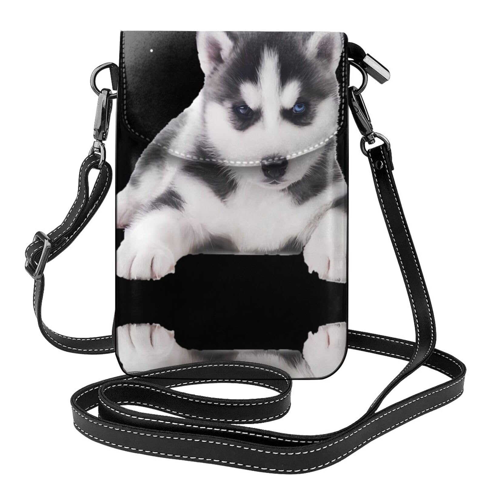 Sac à rabat en microfibre PU étanche et résistant pour smartphone - 7