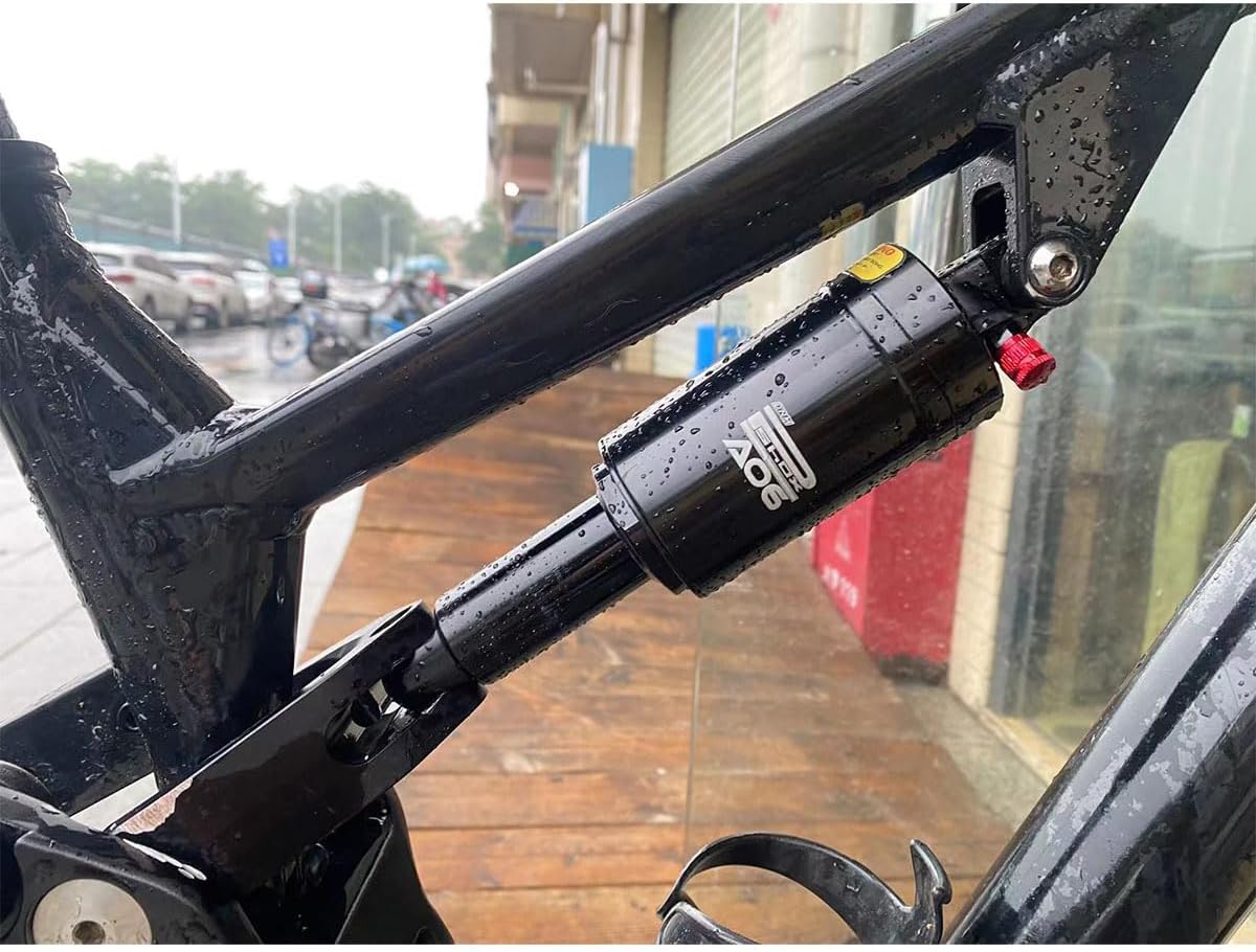 Mountain Bike Rear Shocks AO-6 100/125/150/165/190mm Air Pressure Shock Absorber for Mtb/scooter/E-bike (190mm)