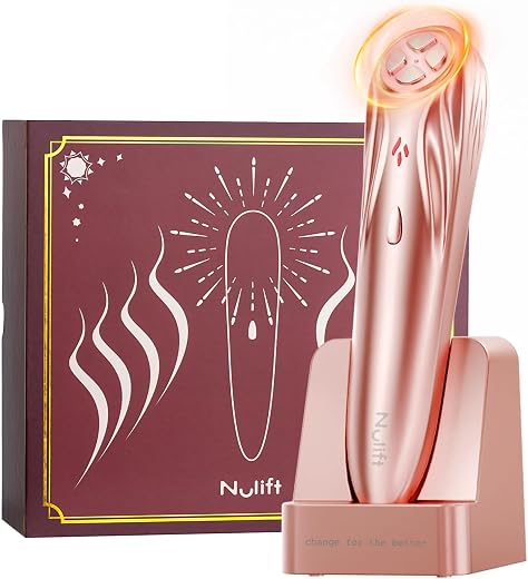 Radio Frequency Skin Tightening Device, Professional 10 Watt, Face Lifting, Reduce Wrinkles-Wireless Home RF Anti-Aging Be...