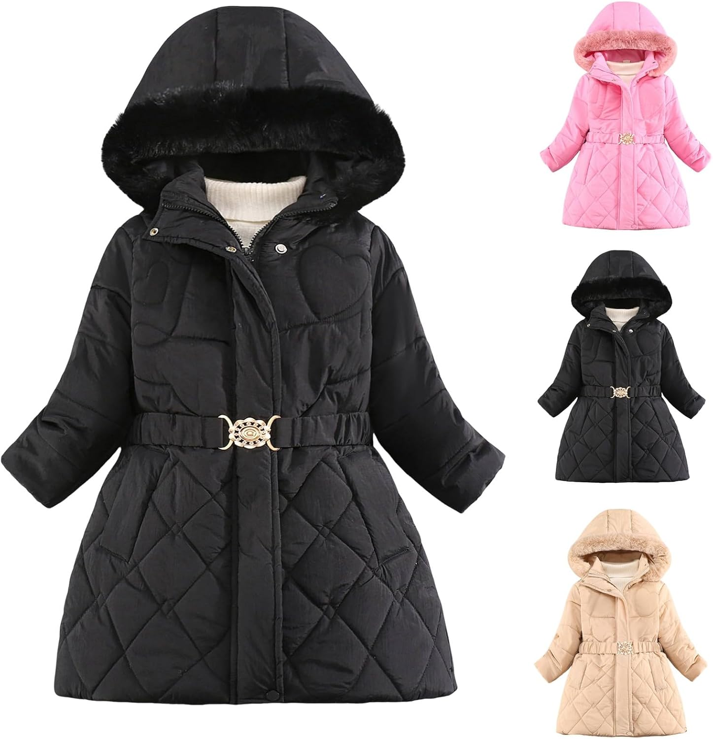 Kids Winter Coat Baby Kids Jackets Toddler Down Jackets Hooded Warm Outerwear Girls Puffer Jacket Winter Coats for Boys