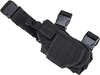 Vista 1 de Evike Airsoft - Matrix Tornado Universal Tactical Thigh/Drop Leg Holster (Color: Negro/Derecha)