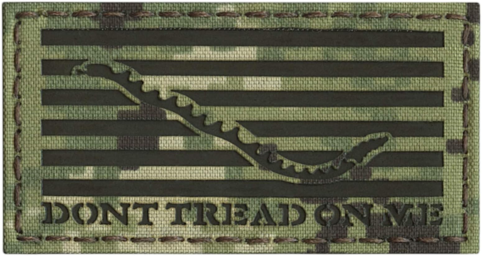 IR USA 2-1/8x4 inch DTOM Dont Tread On Me Flag NWU Type III Seals devgru DEVGRU AOR2 Tactical Hook Patch