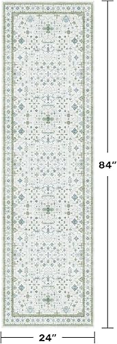 Miniatura 537 de Alfombra Boho Negra para Sala de Estar - Alfombra de Área Lavable de 10x14 Pies, Alfombras de Comedor para Debajo de la Mesa, Alfombra Suave de Pelo