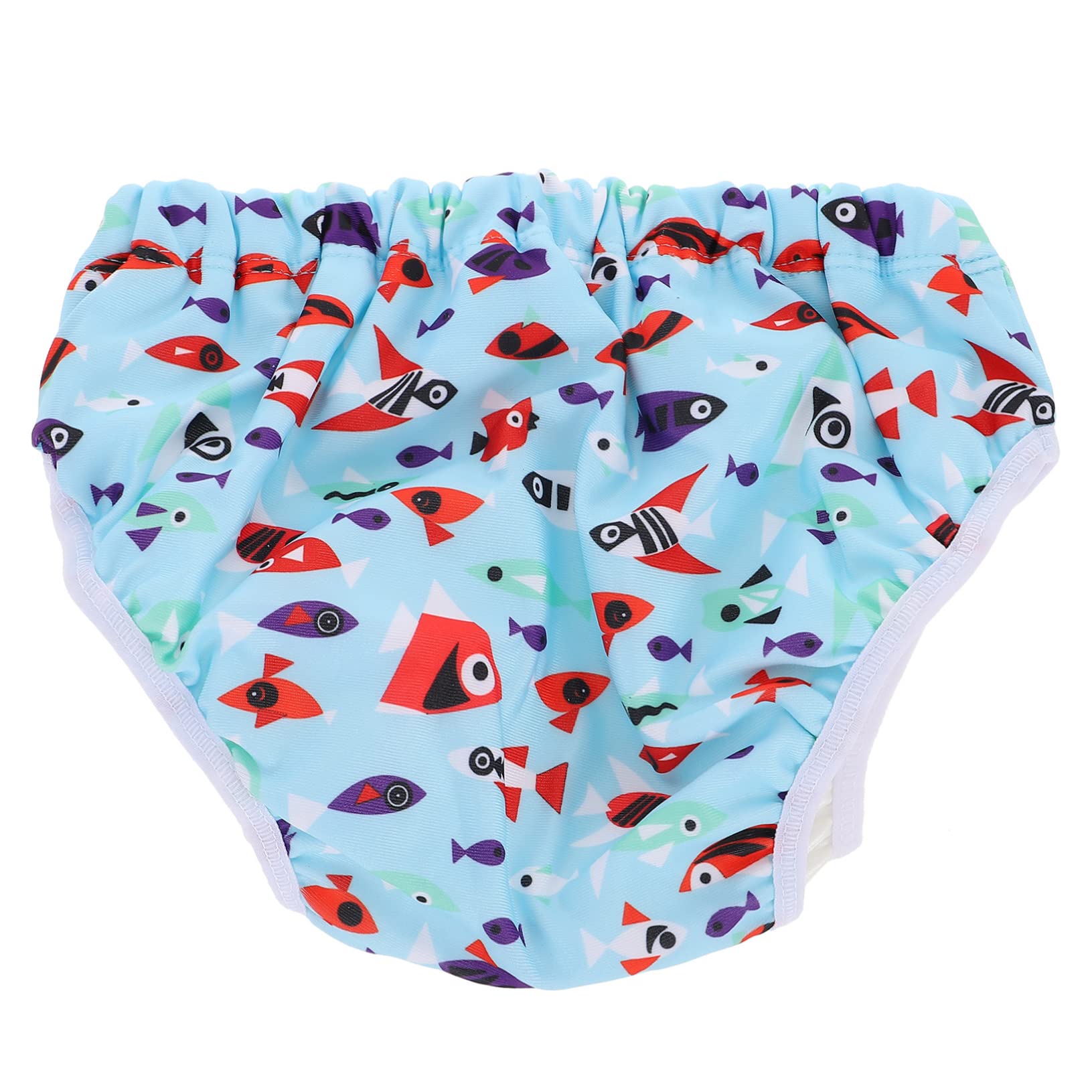Abaodam 3piezas Pañal Bañador Reutilizable Para Bebés y Lavable Protección Para Piscina y Playa Diseño Cartoon