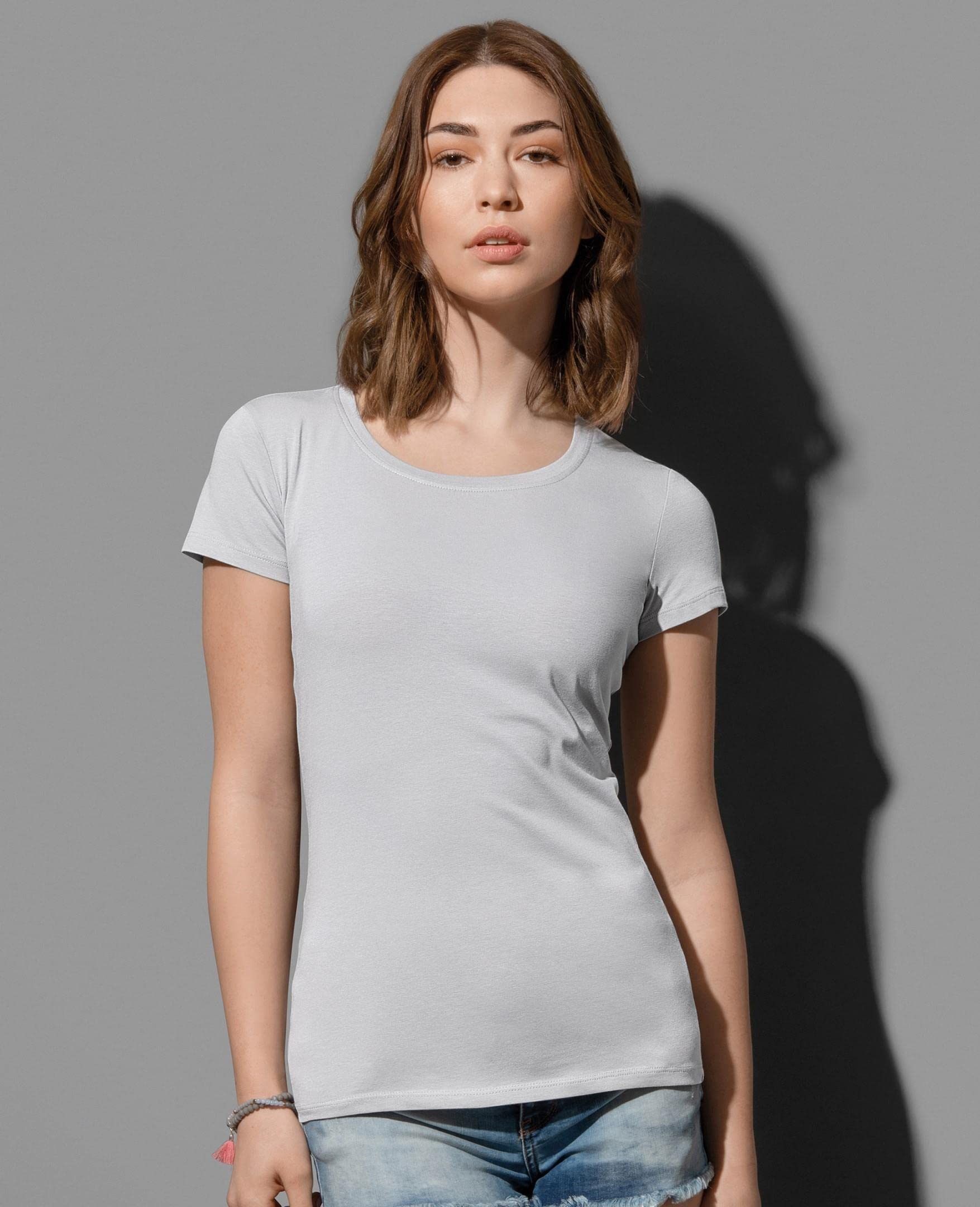 COOZO Dames Lot De 3 T-Shirts Uni Au Quotidien