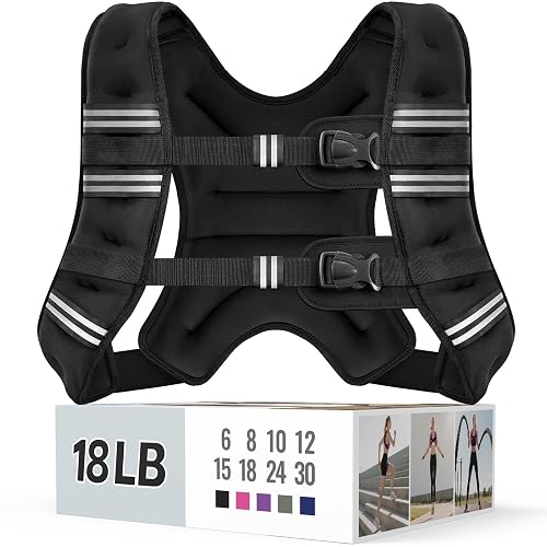 Zeerun Weighted Vest 6 to 30 lb Range
