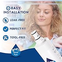 Vista 6 de Paquete de 3 filtros de agua de repuesto para refrigerador Whirlpool W10186668, compatible con cartucho de filtro de agua para refrigerador