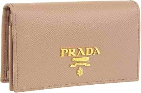 【極美品】プラダ 名刺入れ カードケース サフィアーノレザー ベージュ PRADA - 【中古】美品 プラダ カードケース サフィアーノ