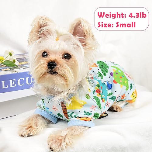 Miniatura 7 de Pijamas para cachorros, pijamas para perros pequeños, pijamas de chihuahua, ropa para perros pequeños, extra pequeña, suave, overol para perrito,