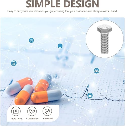 Miniatura 9 de Operitacx Desvío de pernos falsos, contenido oculto, joyería oculta, seguro, compartimento secreto para dinero en efectivo y objetos pequeños