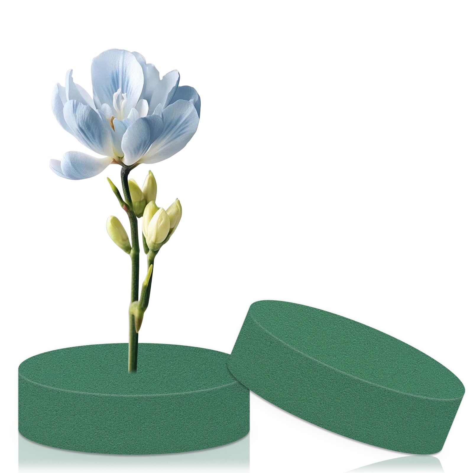 Phinus 2 PCS Styrofoam Block, Floral Foam Block Measures 6 x 1.57 inches, Flower Foam Can Be Used for Artificial Flower Arrangement DIY Crafts, Birthday, Prom, Church, Etc