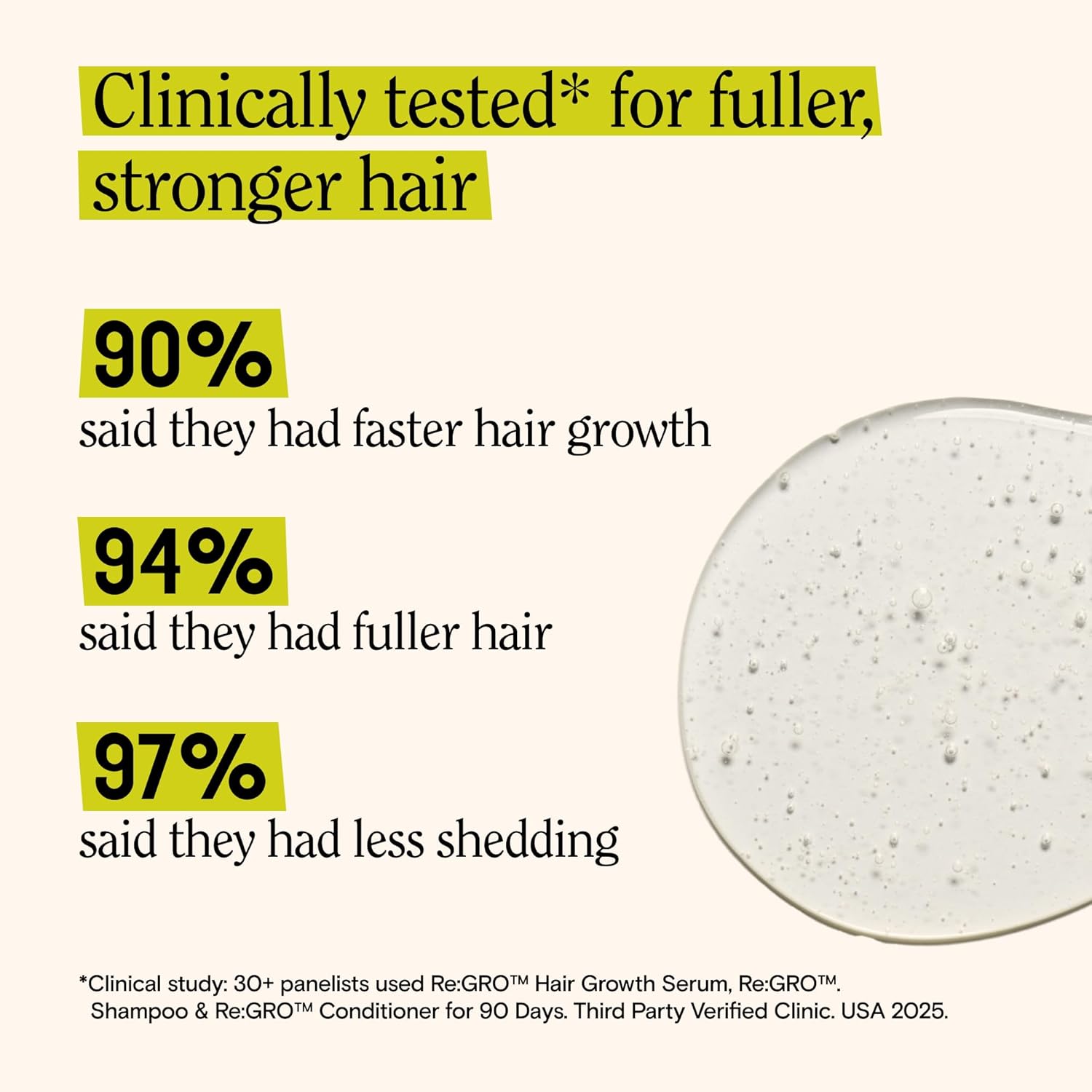 California Naturals Women's Re: Gro Anti-Thinning Scalp Serum, 5% Capixyl with Biotin, Caffeine & Castor and Rosemary Oil, Non-Sticky Cooling Formula, Vegan & Cruelty Free, 3oz - Image 3