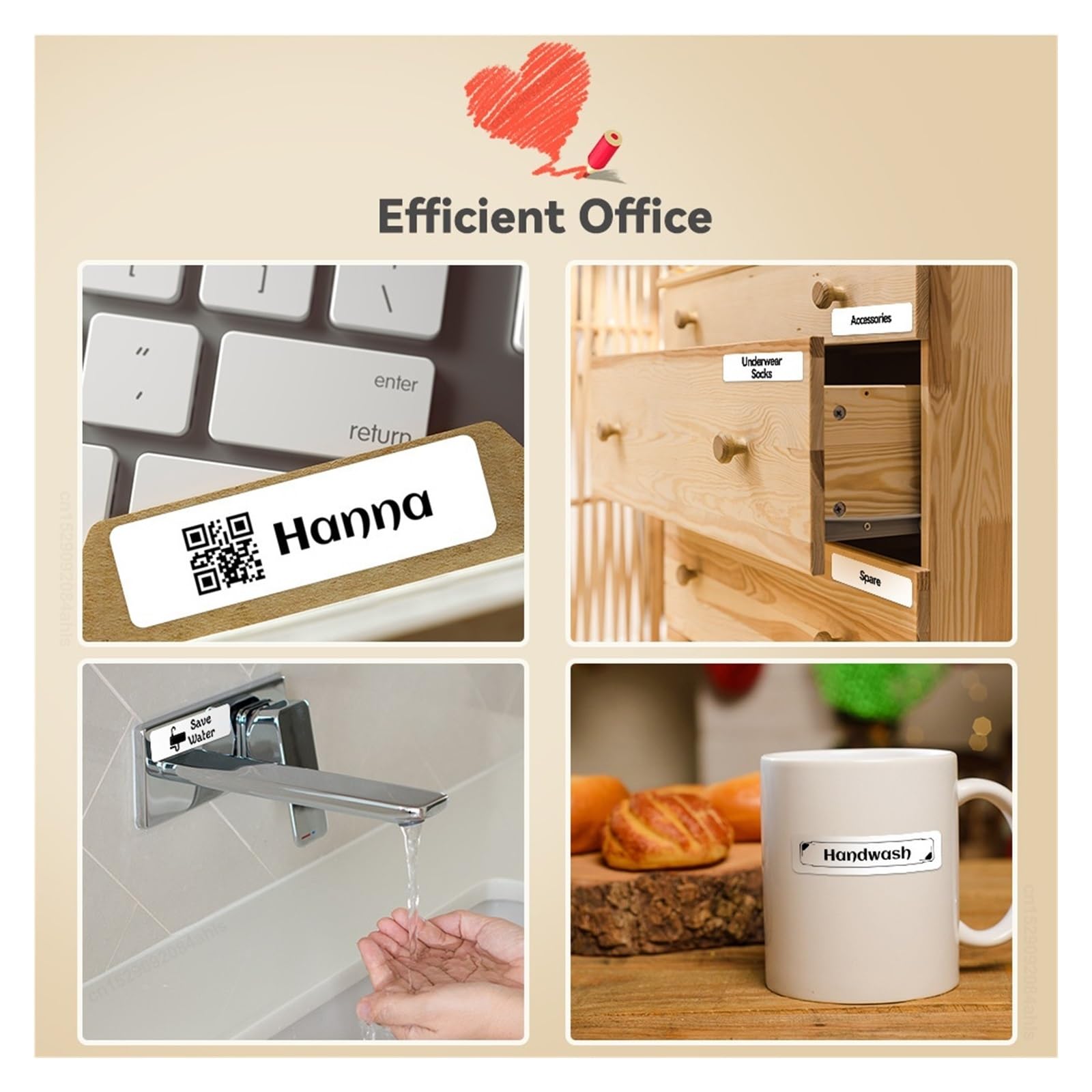 P12 Bezprzewodowa Termiczna Drukarka Etykiet Bluetooth Przenośna Samoprzylepna Kieszonkowa Mini Drukarka Etykiet Z Ciągłą Taśmą Etykietową Wyraźne Drukowanie(Printer Set 2)