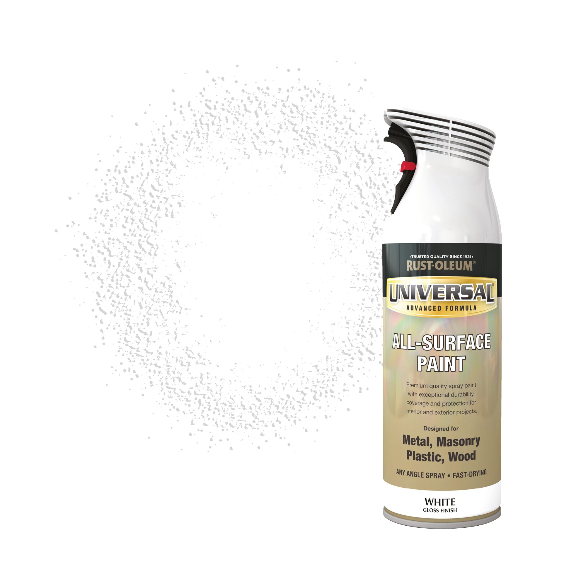 Rust-Oleum Gloss White 400Ml Universal Spray Paint