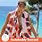 ECCOSOPHY Recycled Plastic Bottle Microfiber Towel - 71x35 inch Quick Dry Sand Free Oversized Travel Towel with Pouch (Majorca)