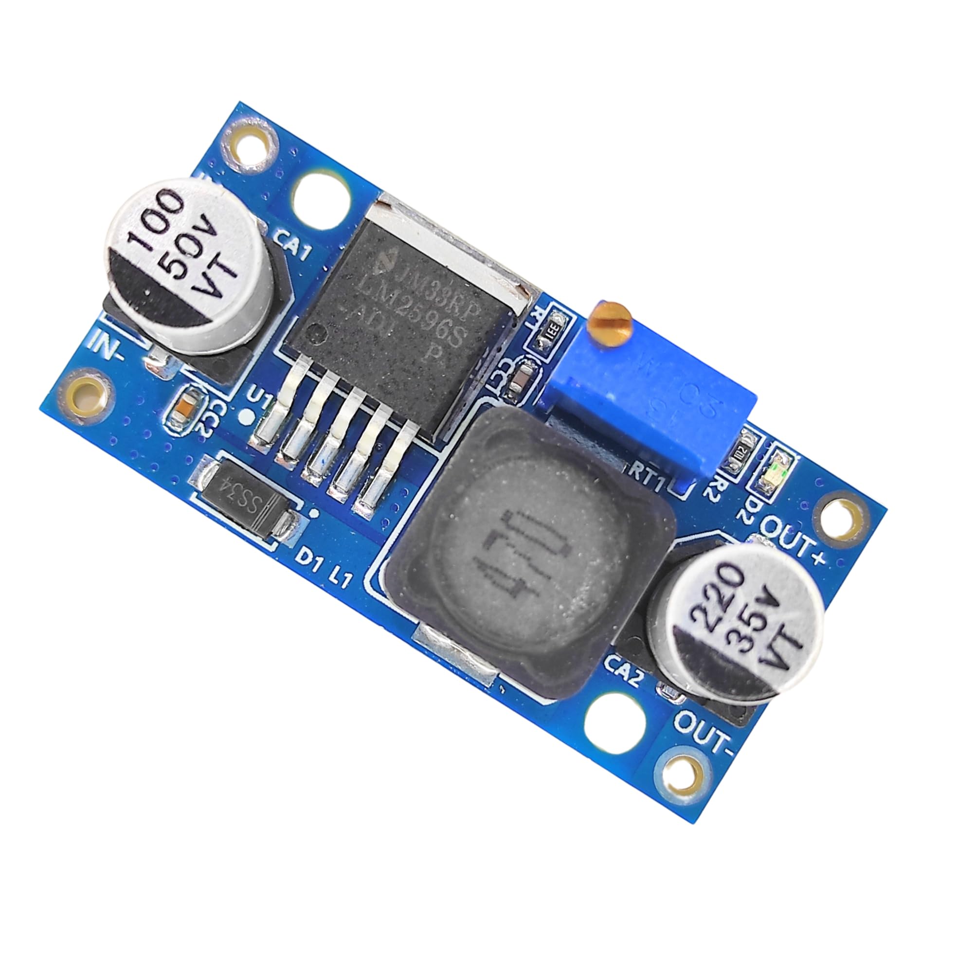 UNIVERSAL HUB� LM2596 DC to DC Buck Converter - Adjustable Step Down Power Supply Module (Pack of 1)-image-46