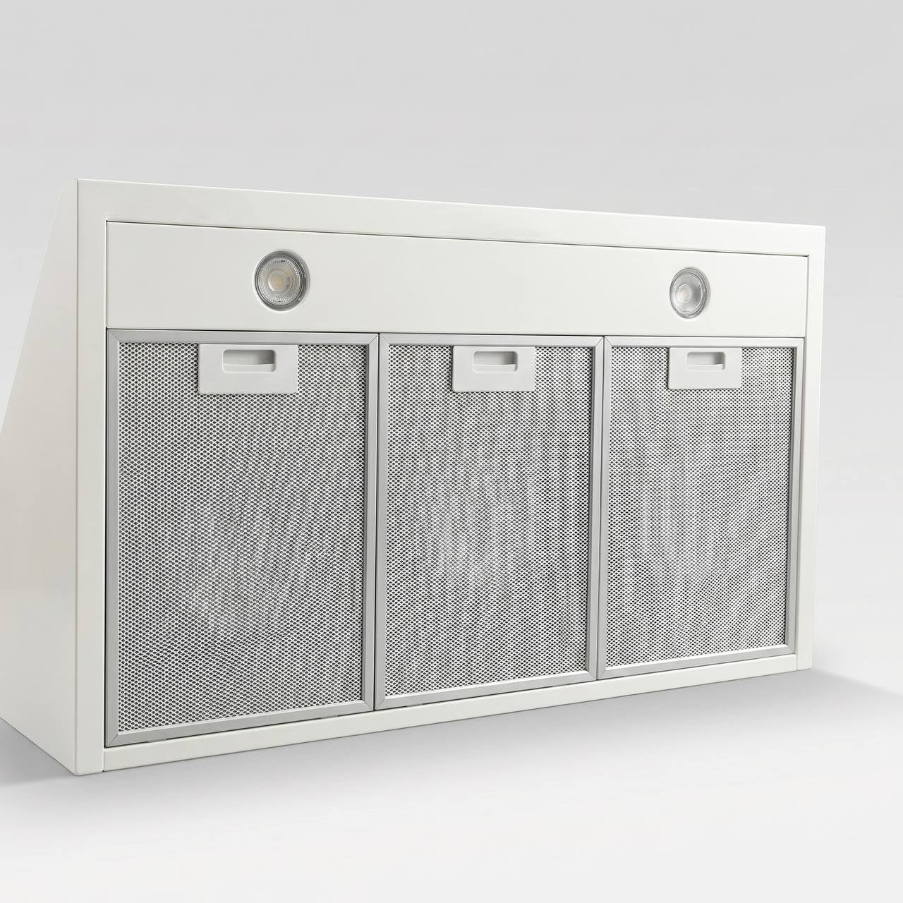 Gurari Hotte aspirante 90 cm GCH C 147 WH 9 N • Hotte murale blanche • Moteur puissant 1000 m³/h • Hotte aspirante et recirculation • Éclairage LED • Filtre à graisse métallique • Hotte de cuisine