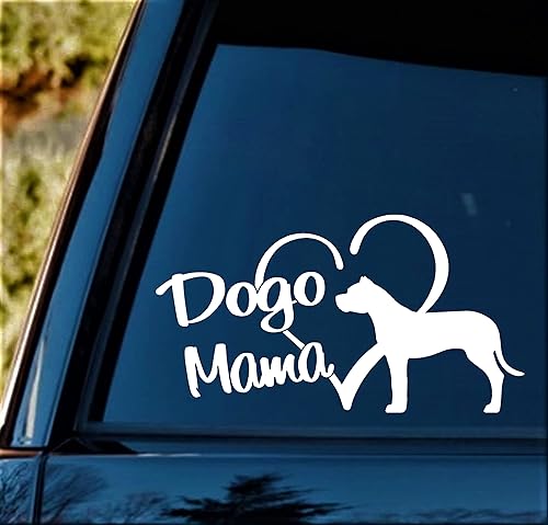 Miniatura 3 de Dogo Mama Decal | Dogo Argentino Vinyl Decal Sticker for Car Window | BG 836