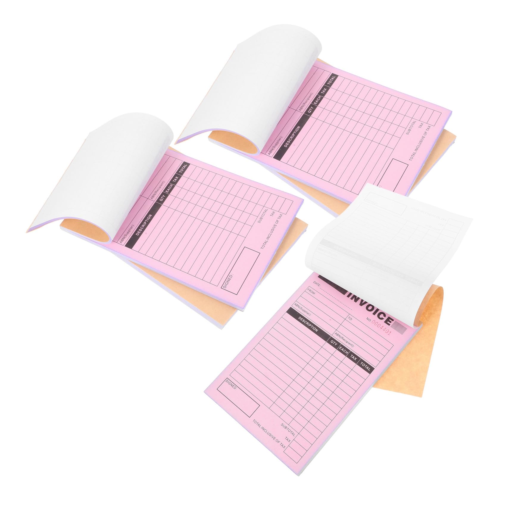 Carnet de Livraison à Deux Feuillets 5 Pièces Papier pour Commandes