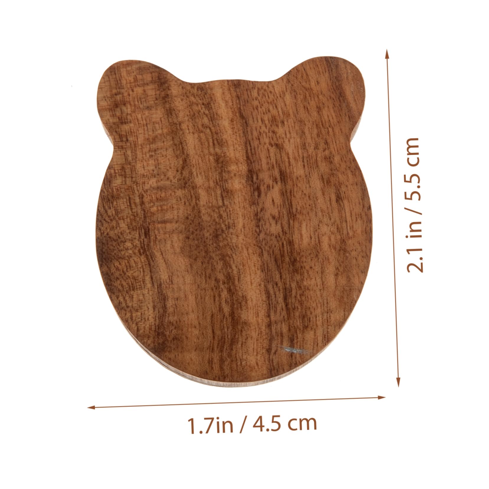 ibasenice 5sätze Holz-Gitarren-Plektrum-Set Mit Aufbewahrungsbox Ergonomisch Gestaltet Langlebig Und Leicht Für Musiker Und Gitarristen Inklusive Plektren Für Besseren