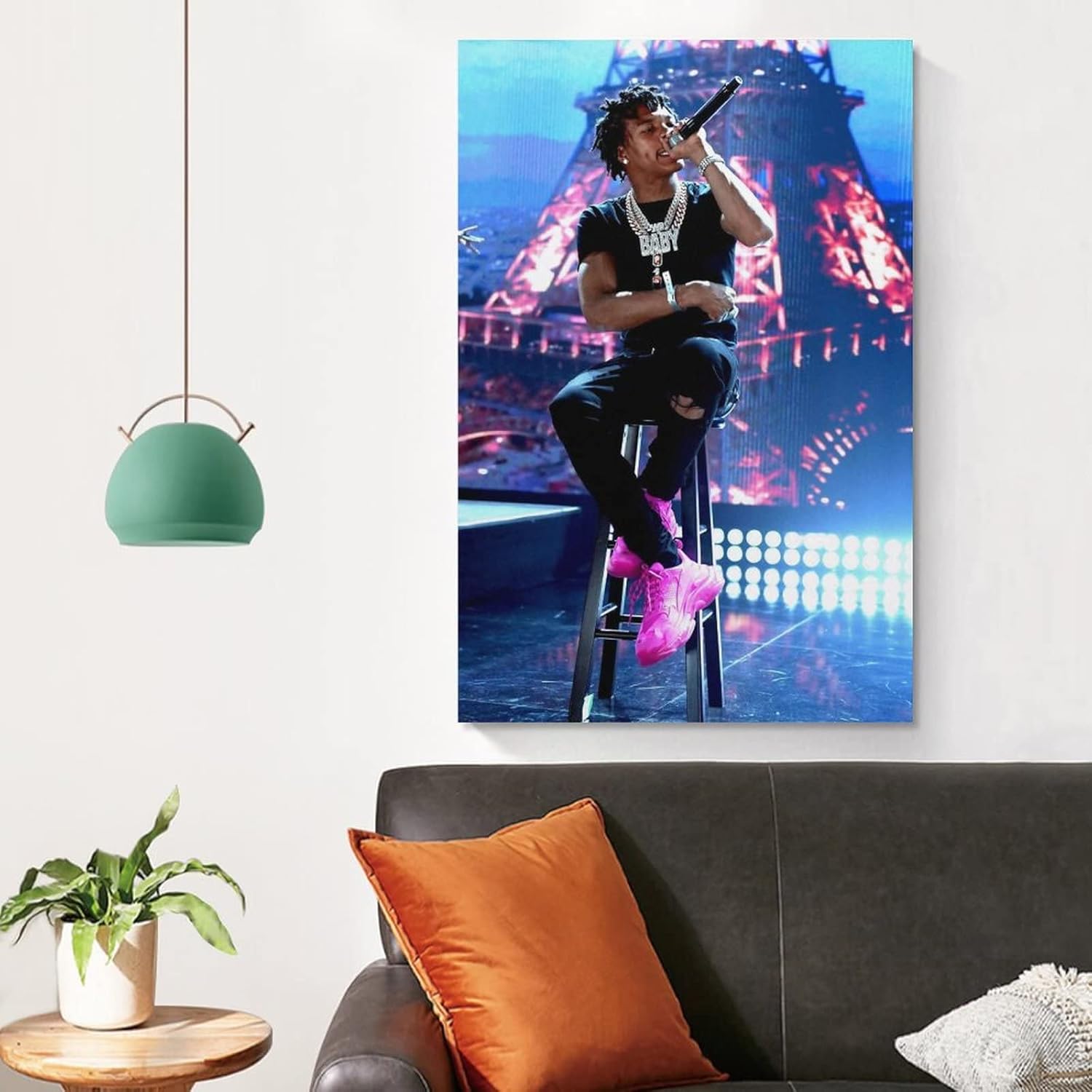 Youniversepst Lil Baby Art Poster Print Aesthetic Room Wall Decor for Family Bedroom Office Decorative Posters Gift Wall 16x24inch(40x60cm): Posters & Prints