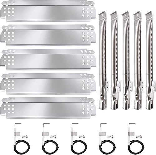 Vista 26 de Criditpid Grill Replacement Parts for Nexgrill 720-0925S, 720-0864, 720-0864M Models. Grill Heat Plates, Burner Tubes and Grill Ignitors for BBQ PRO