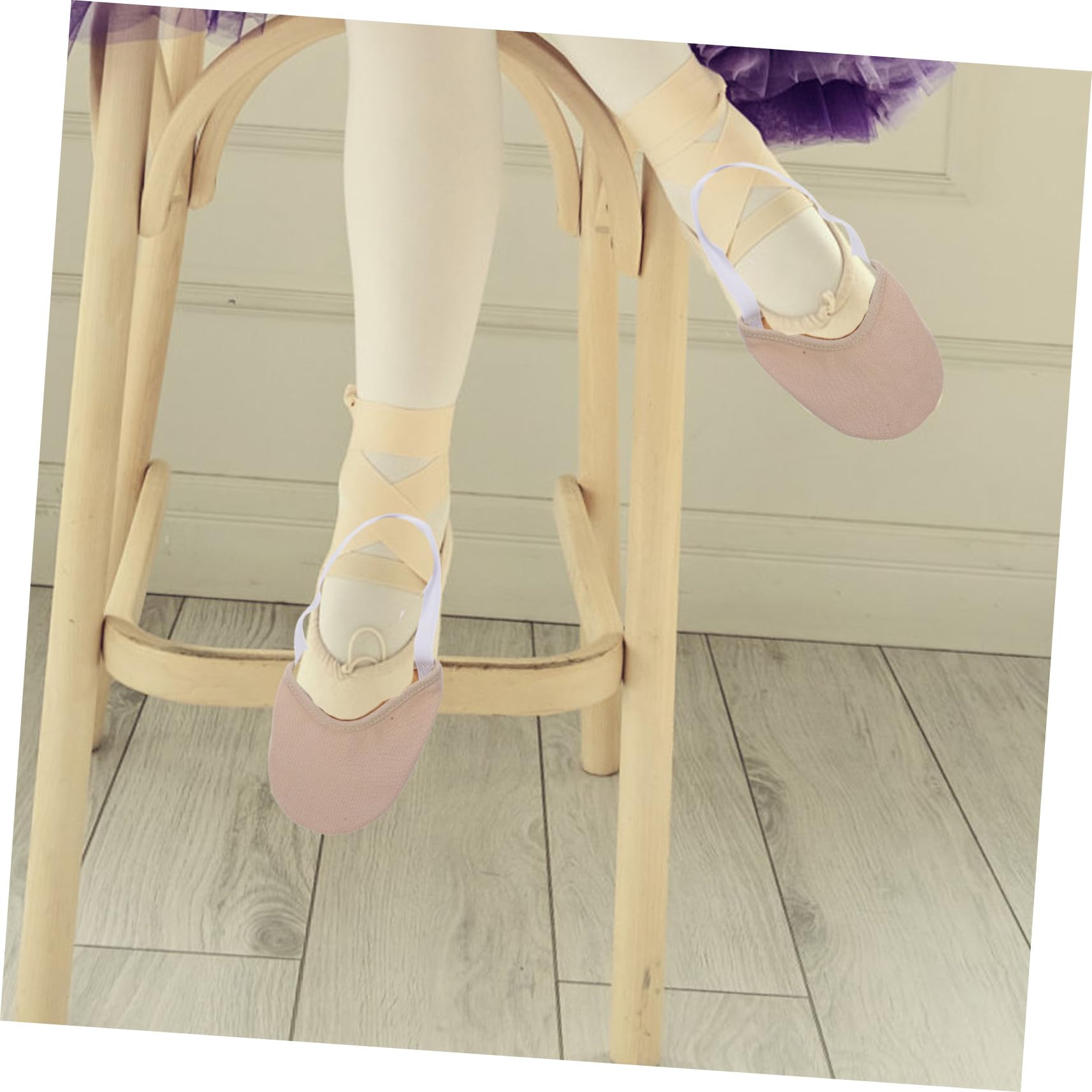 BESPORTBLE Calcetines Antideslizantes para Baile Mujer y Niñas Transpirables para Yoga Pilates y Color Cómodo y Estable