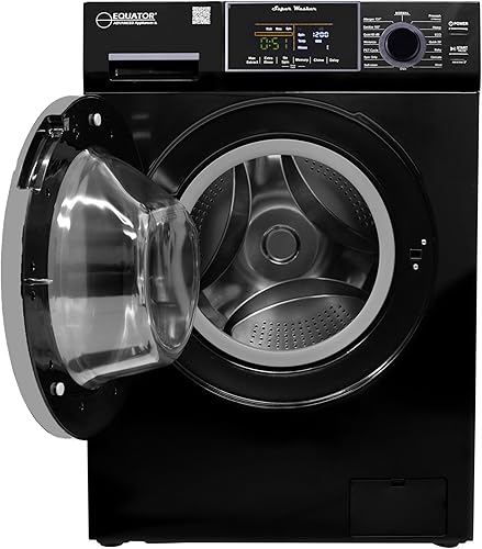 Miniatura 8 de Equator Compact Washer 1.6cf15lbs PET CYCLE 15 programas 110V en negro
