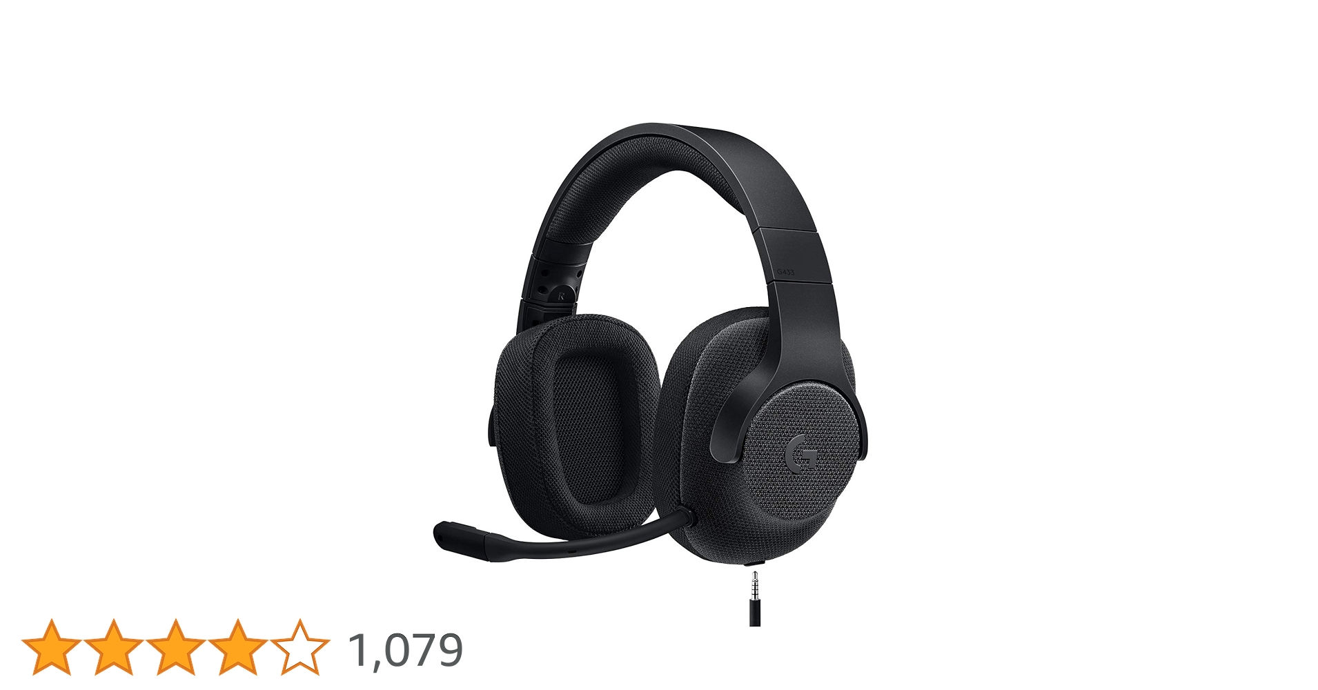 Amazon.co.jp: G433 7.1 Wired Gmng Hdst Blk : パソコン・周辺機器