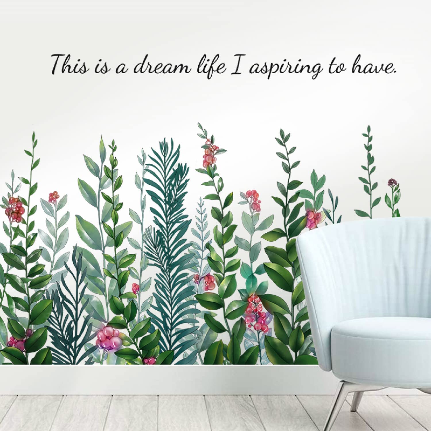 Indian Royals Green Vine Nature Wall Stickers, Tree Wall Stickers for Living Room, Beautiful Wall Stickers, Wall Stickers Tree Design, Tree Sticker for Wall Decoration (60 CM X 90 CM) (B0C5D6JD97) Amazon Price History, Amazon Price Tracker