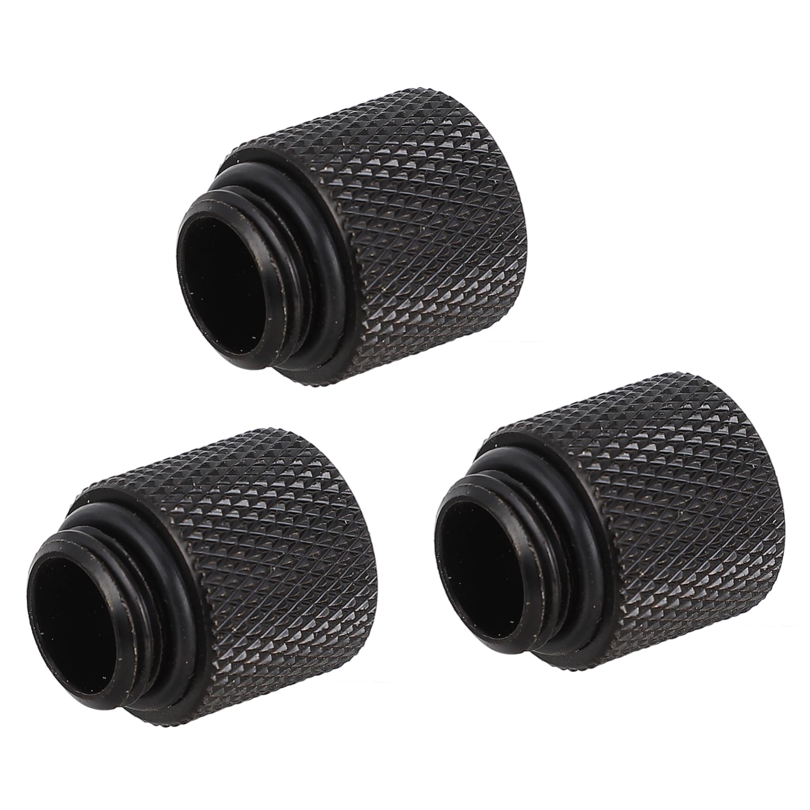 OSALADI Water Cooled Coupler Brass Fitting Sturdy Extension Adapter for Computer Water Cooling