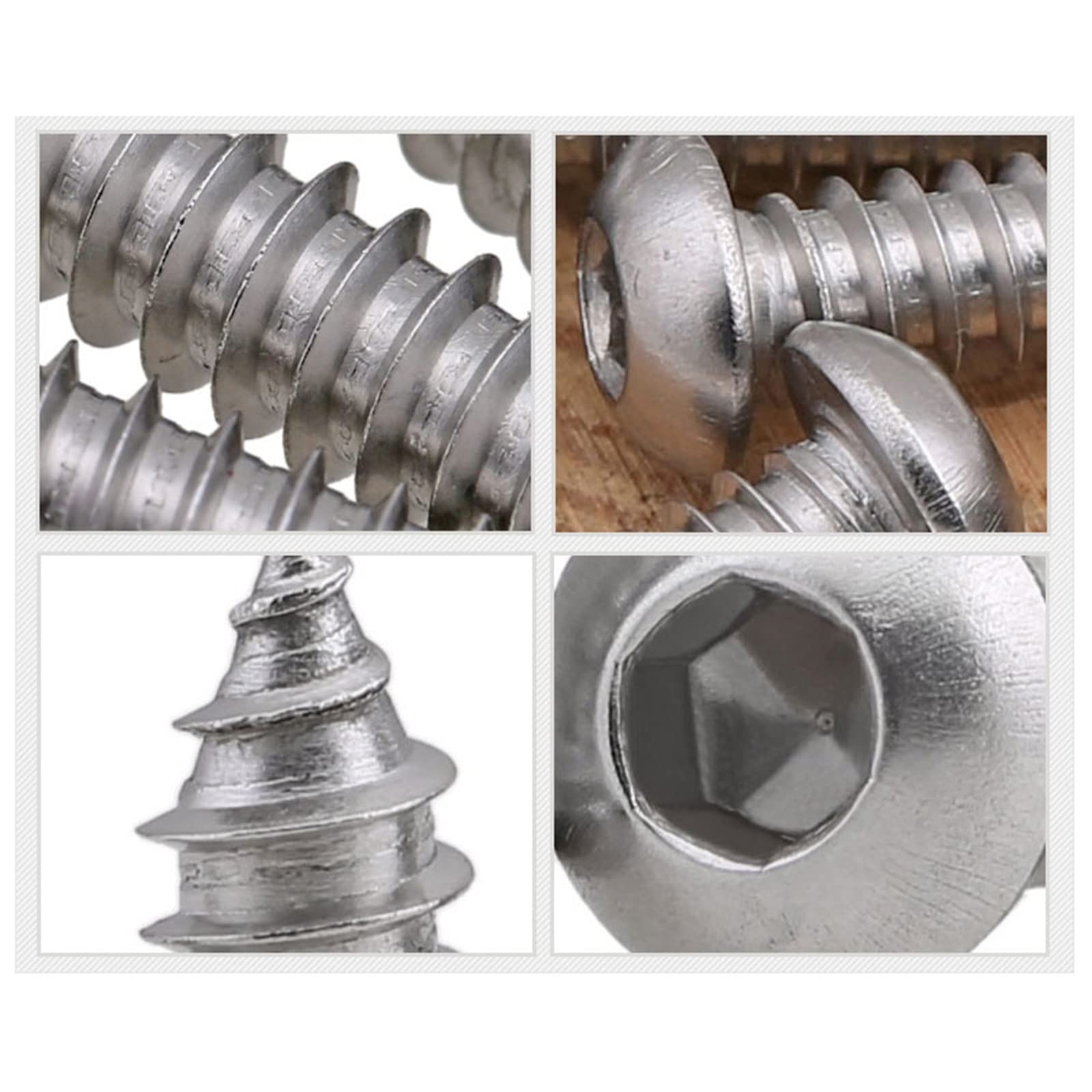 Lote De 25 Tornillos De Acero Inoxidable 316 Marino #14 X 1-1/2 - Cabeza Truss