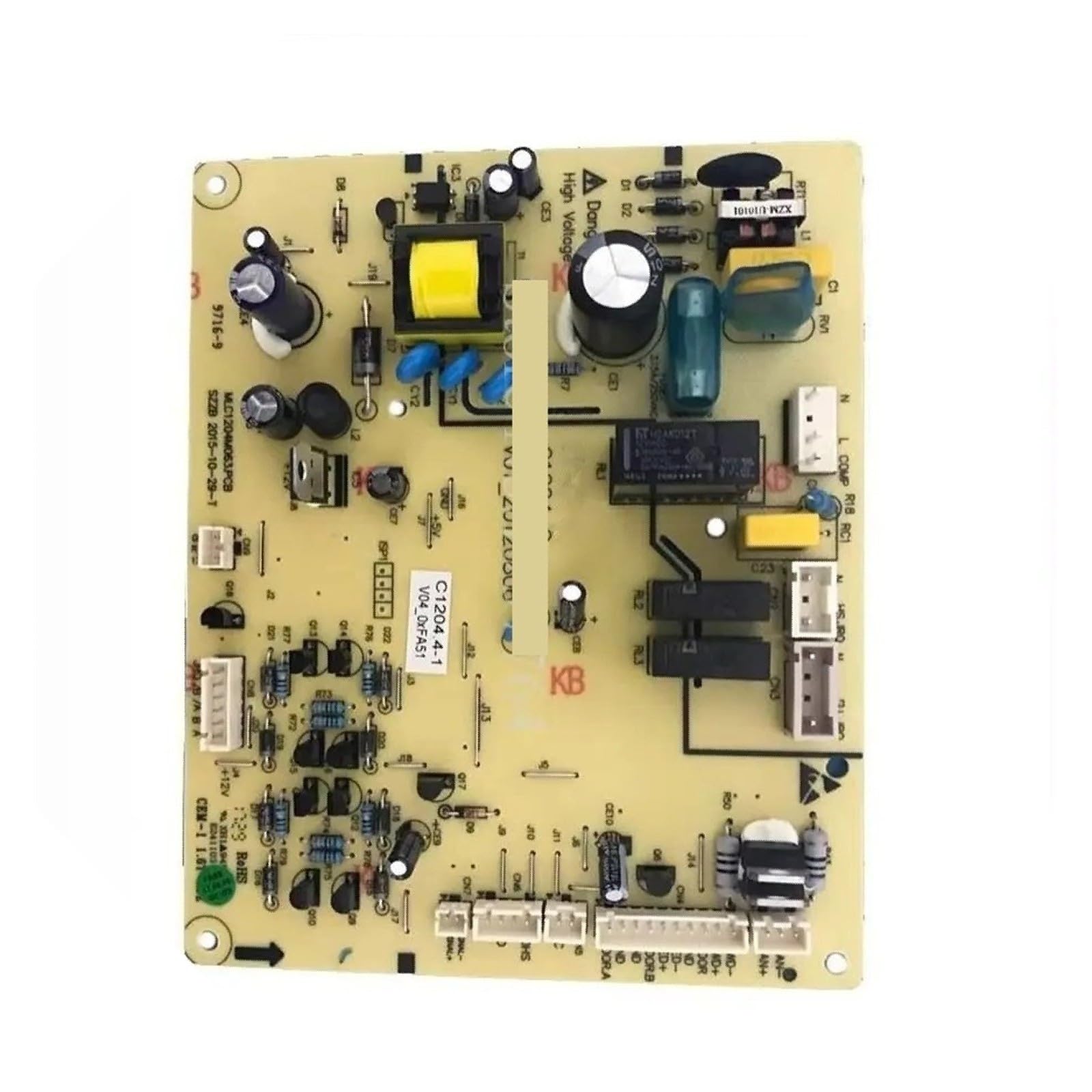 Placa De Circuito De Ordenador for Refrigerador, Pieza De C1204.4-1, PCB for Refrigerador, Control De Refrigerador, Piezas De Repuesto