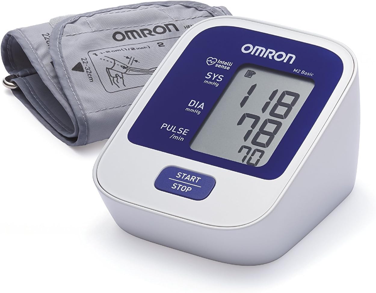 Basic Upper Arm Blood Pressure Monitor (M2)