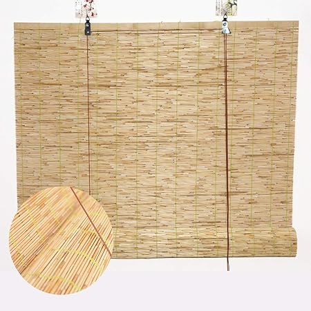 Tapparella In Bambù Verdelook - 100x260 Cm, Oscurante Naturale Per Finestre - Foto 2