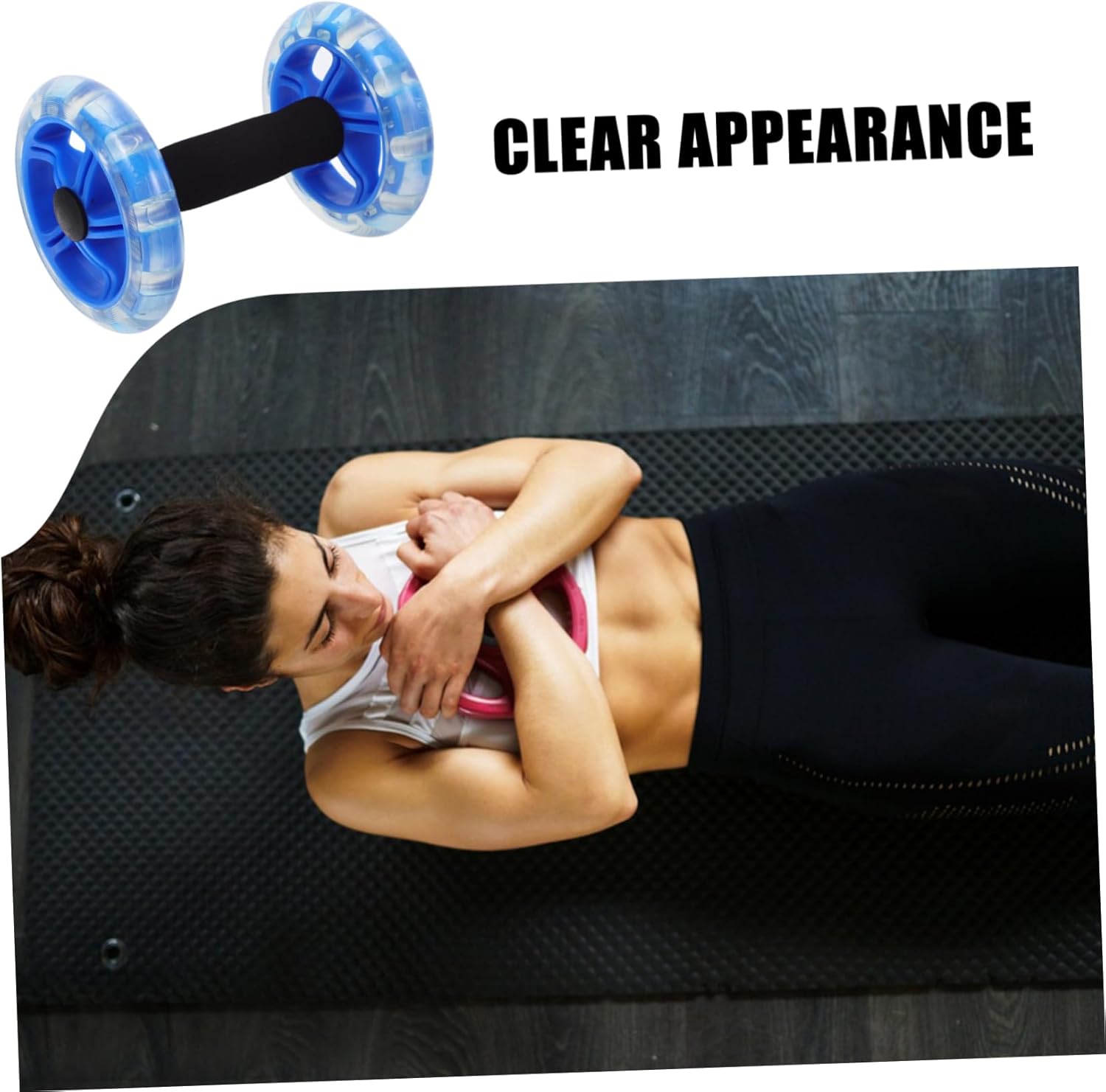 Roller Wheel Abdominal Hand Wheel for Fitness Lose Weight Equipment for Ab Roller