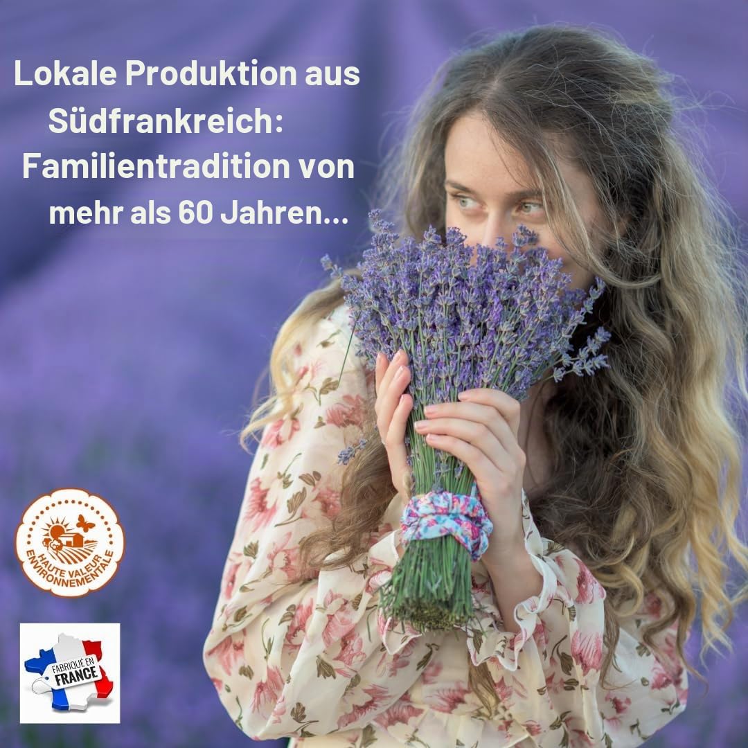 Ätherisches Öl Lavendel Grosso 1 Bett – Direct Produzent Frankreich Lustig Provenzale – 100 % rein & natürlich – Diffusor, Aromatherapie, Entspannung, Schlaf, Wohlbefinden –