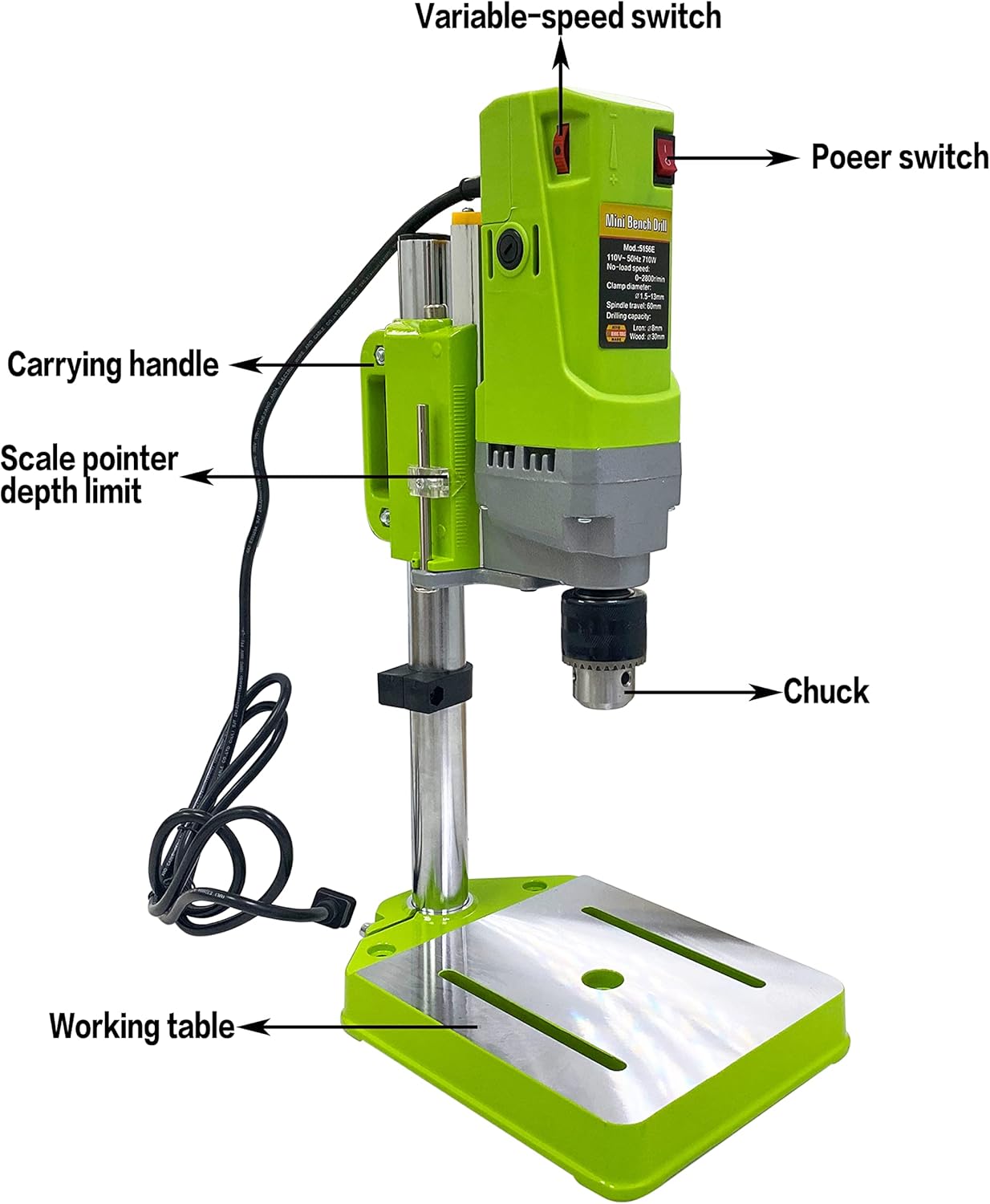 Adjustable Drill Stand for Precise Drilling