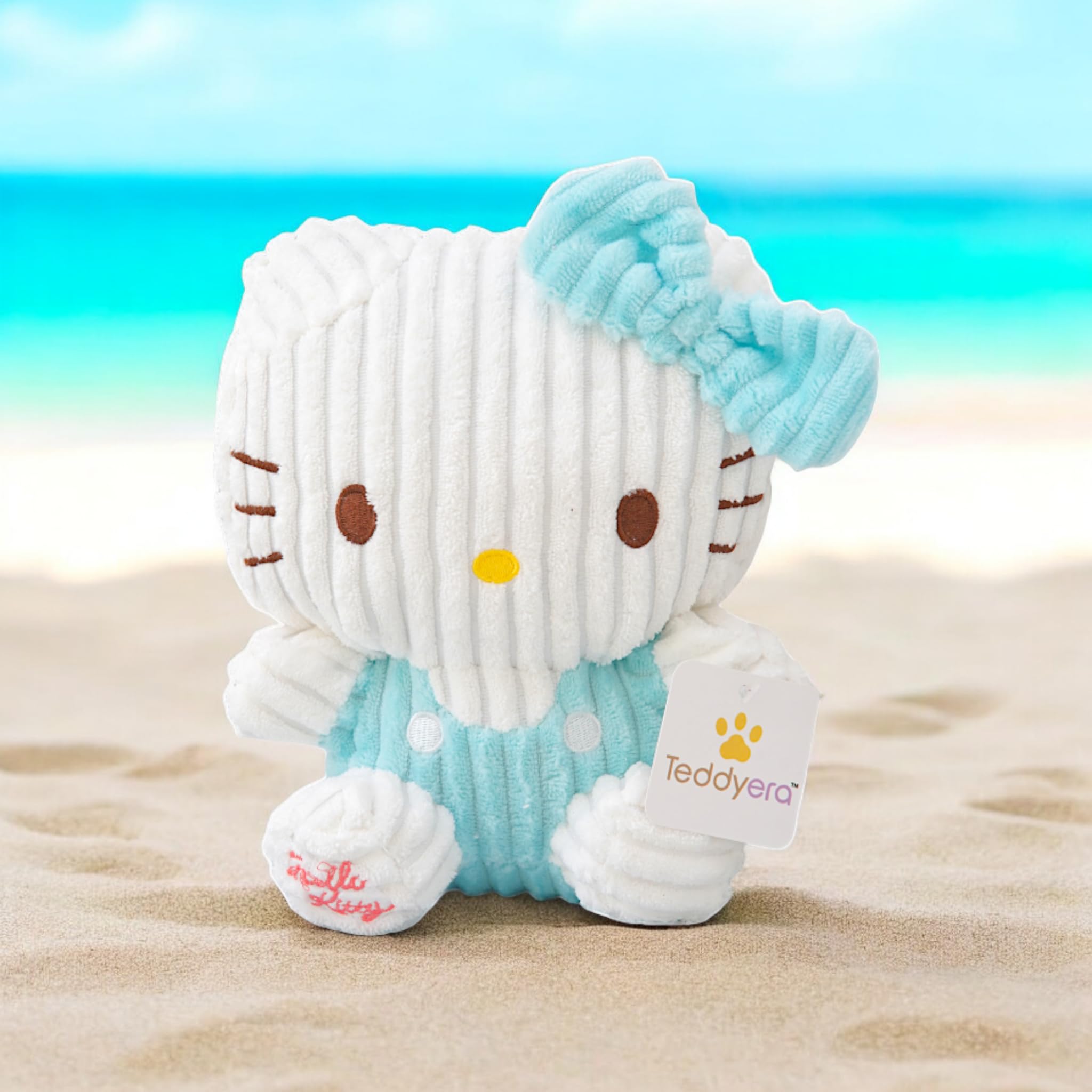 Teddyera Hello Kitty Plush Toy, Soft And Cute, Pink- White & Blue Color, Cute Squishy Stuffed Animal Soft Toy, Lining Fabric, Softness, Ideal Gift For Girls, Kids, Cuddly 35Cm Size (Fountain Blue) (B0DCS5TZH9) Amazon Price History, Amazon Price Tracker