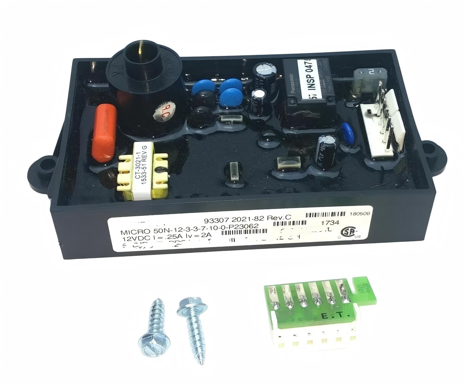 91367 RV Water Heater PC Circuit Control Board, for Atwood RV Water Heater, Motorhome Water Heater Control Circuit Board Replaced 93865, GCH6-4E, GCH6-6E, GCH6-7E, GCH6A-7E, GCH6A-8E, GC6A-7E, GH6-3E