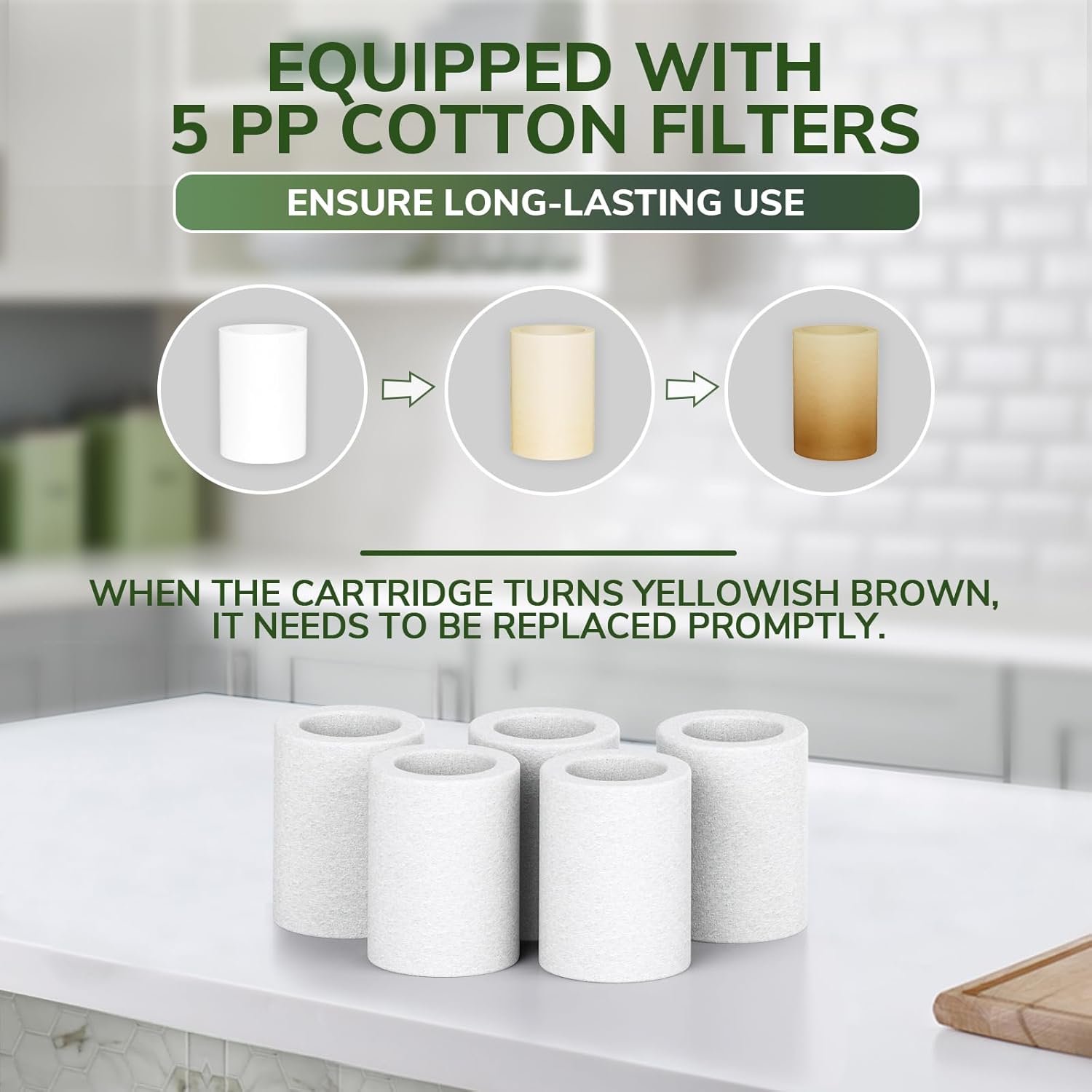 Kitchen Faucet with Pull Down Sprayer, Hurran Matte Black Water Filter Faucets, High Arc Single Handle Kitchen Sink Faucet 1 or 3 Hole, Utility Sink Faucets with Deck Plate for Farmhouse Rv Wet Bar