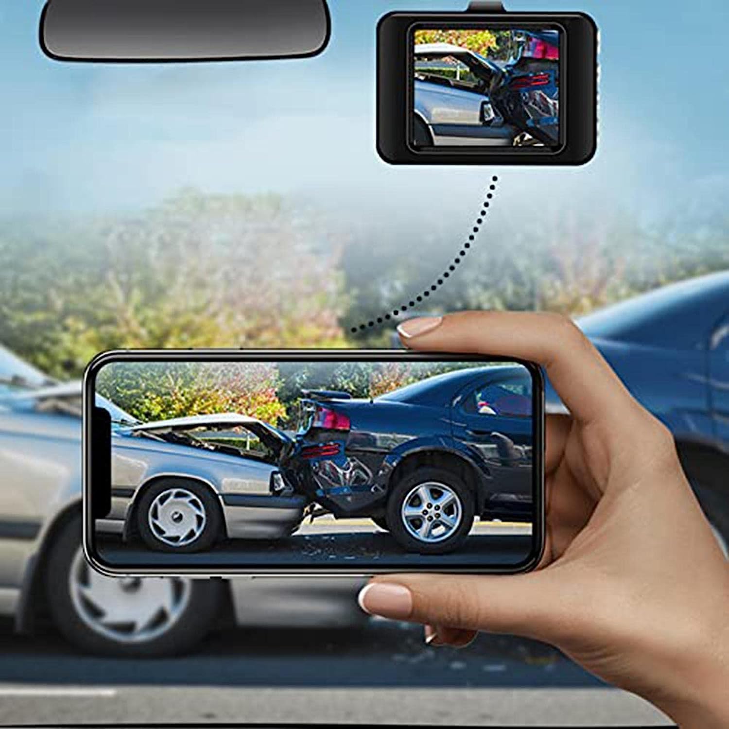Amazon.co.jp: ドライブレコーダーFHD 1080p フルHD ドラレコ| 車の