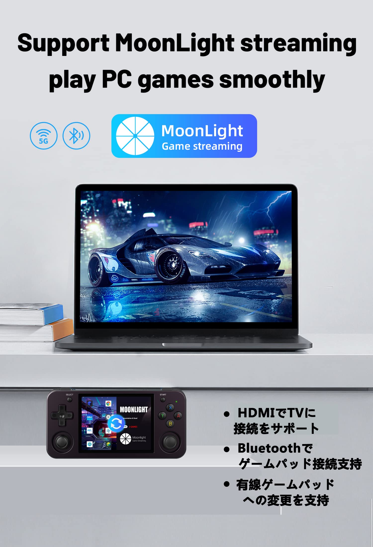 家庭用ゲーム機本体 ANBERNIC RG353M Anbernic RG353M RK3566 ポータブルゲーム機 3.5インチ Linux+