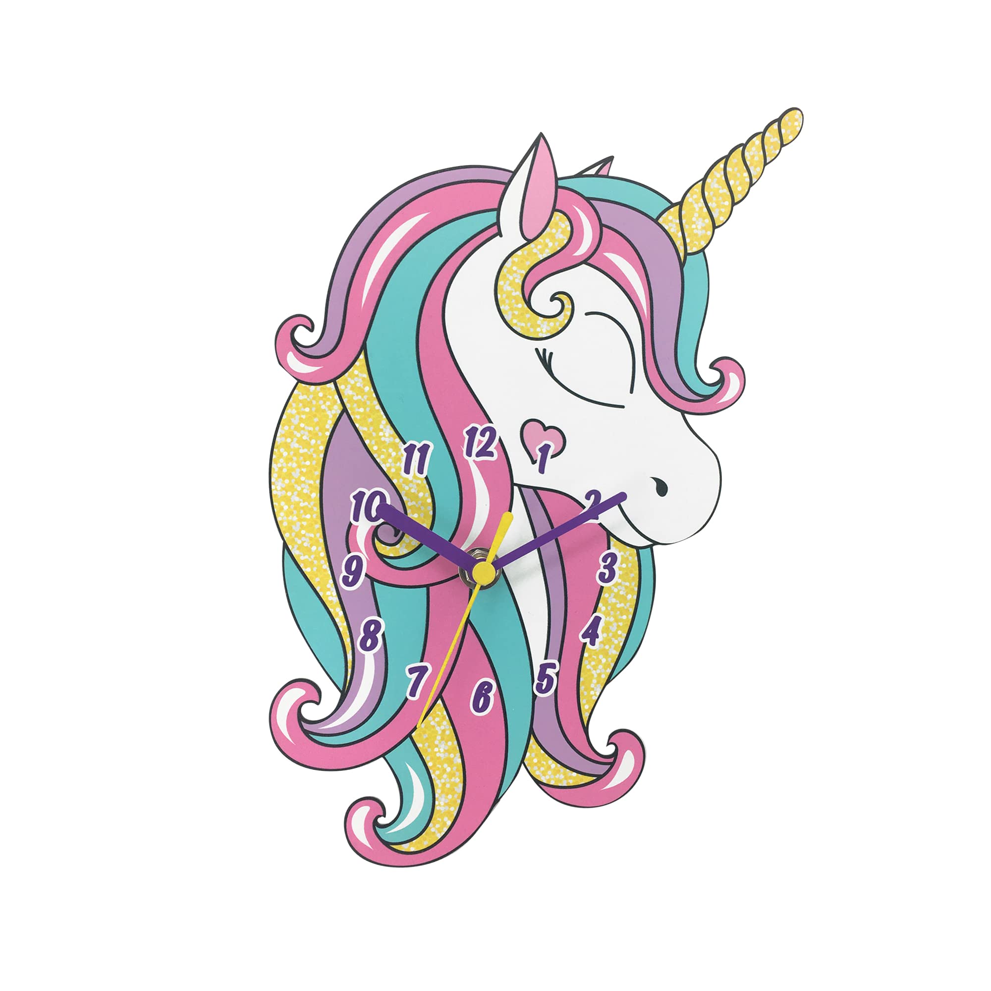 SharpUnicorn Metal Wall Clock