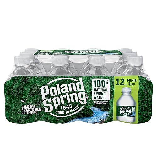 Miniatura 4 de Poland Spring Agua y deporte con tapa abatible de 237 onzas paquete de 24