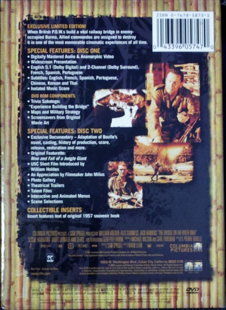 怪 KWAi The Movie DVD Box Amazon.com: The Bridge on the River Kwai (Limited Edition