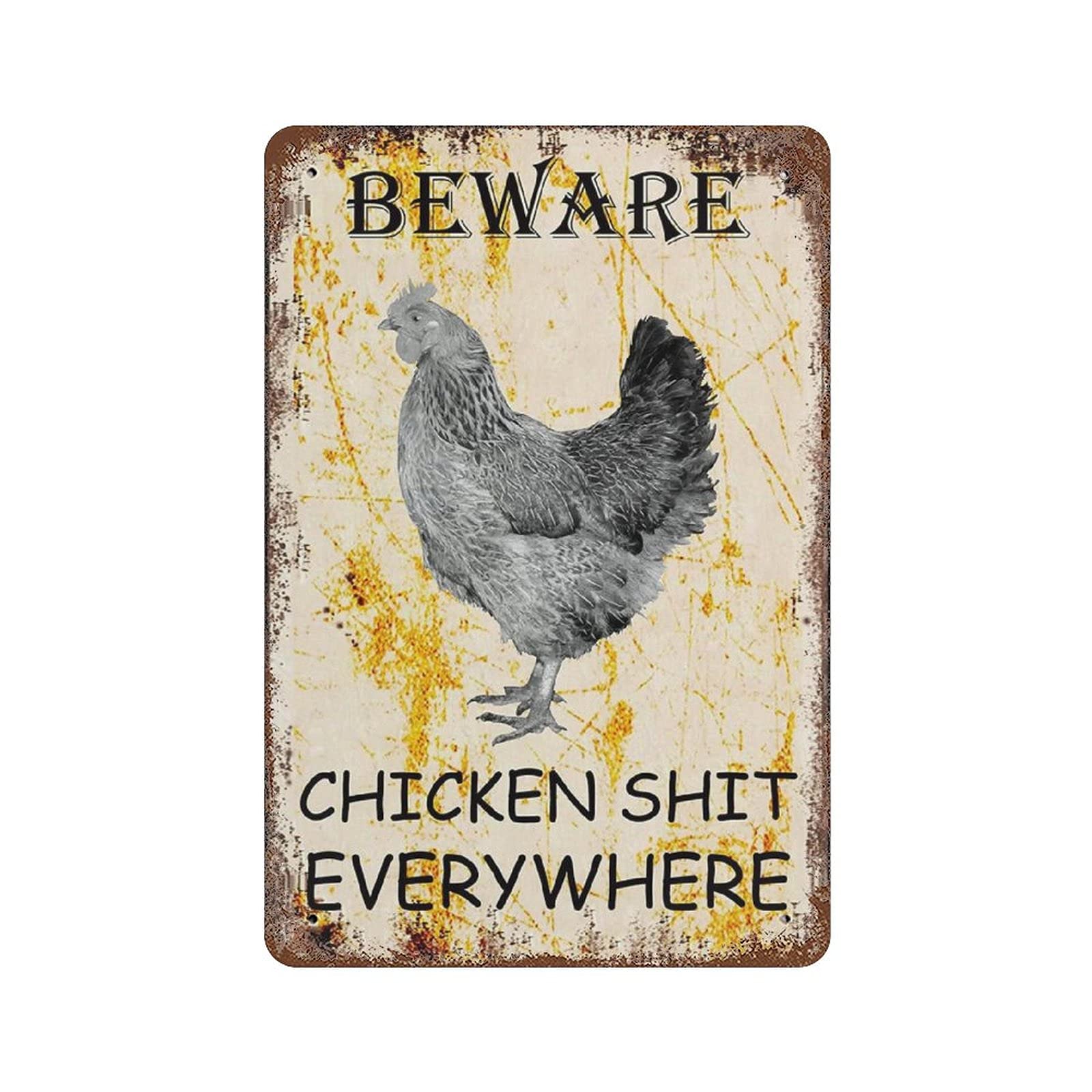 Vintage Crispy Fried Chicken Vintage Metal Plaque retro Great Aluminum Tin Sign Wall Decoration 11.8"x7.9"