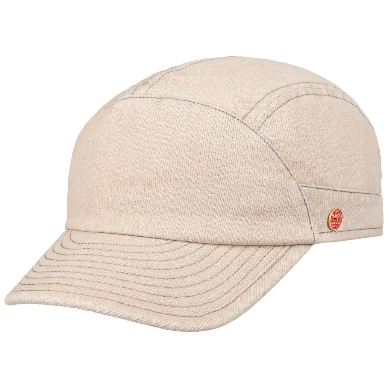 MAYSER Cappellino Marcelo Protezione UV Donna/Uomo - Made in The EU Berretto Baseball cap Estivo Fibbia Metallo, con Visiera, Chiuso Dietro Primavera/Estate Estate