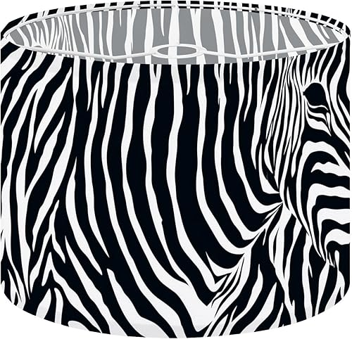 Miniatura 28 de Pantalla de lámpara de tambor de los años 70, retro, sin costuras, de los años 60 y 70, pantalla de estilo estético para lámparas de pie, lámparas