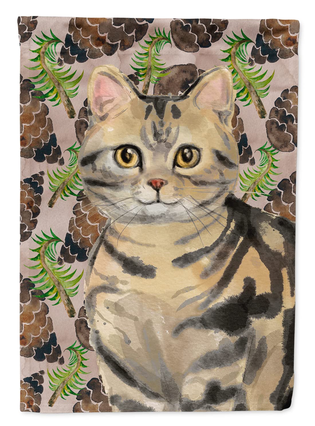Drapeau de maison American Shorthair toile canevas grand format